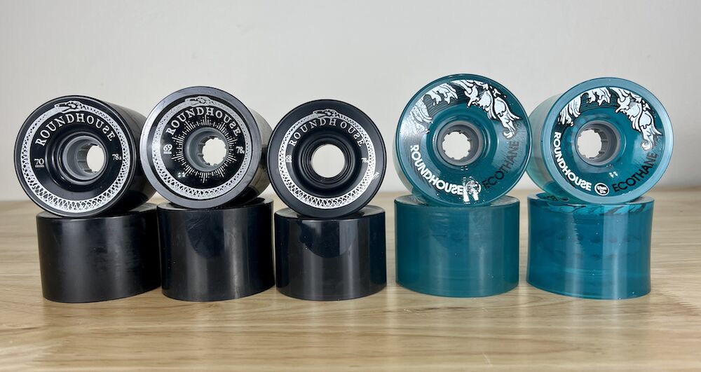 Carver クルーザー用c7トラック & Roundhouseホイール新品 Carver C7 Surfskate Truck Set - Coal Satin