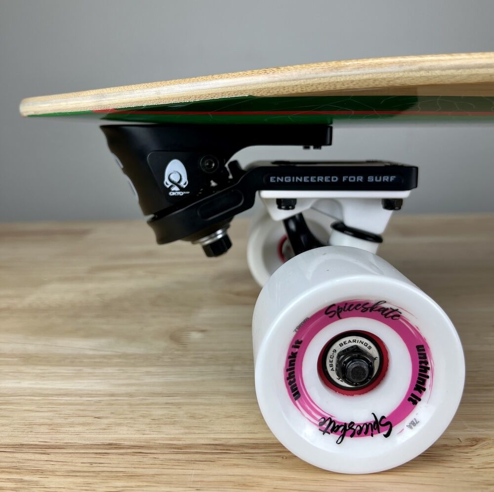SpiceSkate OKTOSURF Surfskates Review